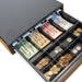 AVANSA 8 coin, 4 note Cash Drawer (Heavy Duty) - MoneyCounters