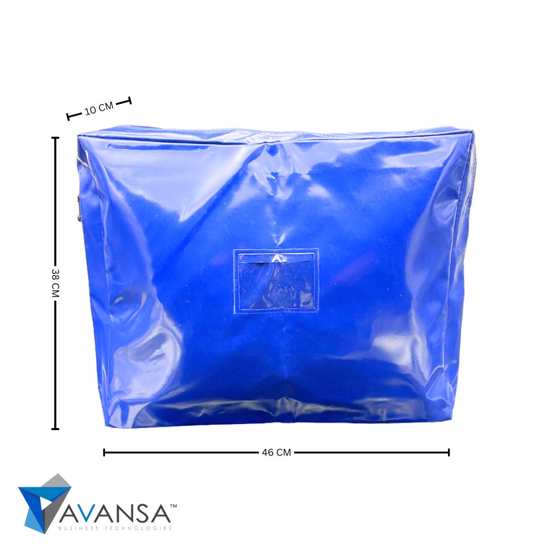 Avansa A3 Gusset Till Security Bag 46x38×10cm (seal) - MoneyCounters