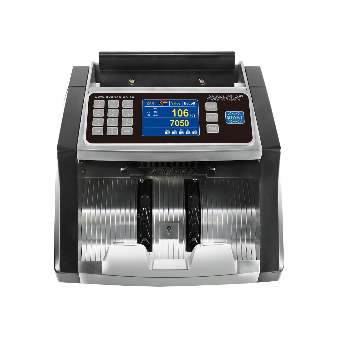 AVANSA CompactCount 2050 Small Money Counting Machine - MoneyCounters