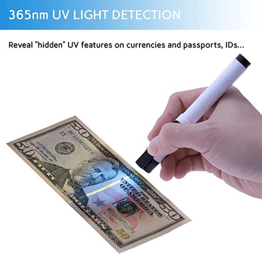 AVANSA Counterfeit Detector Pen with UV light - 3 pack - MoneyCounters