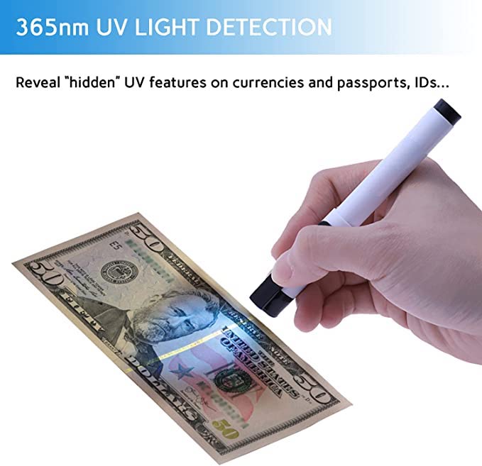 AVANSA Counterfeit Detector Pen with UV light - 3 pack - MoneyCounters