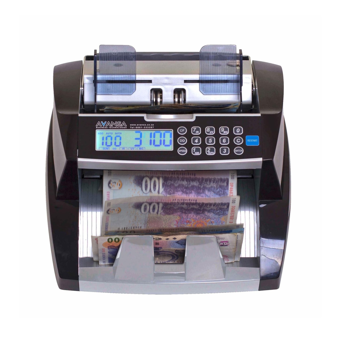 AVANSA MaxCount 2800 Note Counting Machine - MoneyCounters